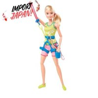 【Direct from Japan】Barbie Tokyo Olympics Licensed Barbie Sports Climbing Player Tokyo 2020 Olympics [Dress-up Doll][Doll, Accessory Set][3 years old~] GJL75