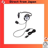 [Direct from Japan]Elecom headset microphone for PS4 compatible USB type both ears neck band 1.8m HS-NB05USV