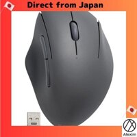 [Direct from Japan]ELECOM Mouse Wireless Mouse Wireless Mouse SHELLPHA Wireless 2.4GHz Quiet Antimicrobial 5 Buttons Black M-SH20DBSKBK