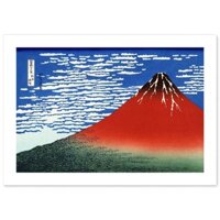 【Direct from Japan】
Hokusai "Thirty-Six Views of Mount Fuji: Clear Morning After Snow" A3 Size Poster - Japanese Art Interior Decor Wall Art (A3)