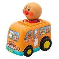 【Direct from Japan】
Joy Palette Anpanman New Push Wind-Up Anpanman Bus for Kindergarten