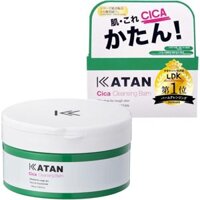 【Direct From Japan】KATAN CICA Cleansing Balm [100g] Katan Cica Care cica Cleansing Makeup remover No need to wash face with eyelash extensions OK Facial cleanser Pore cleanser Sensitive skin Moisturizing care Exfoliating care Additive-free