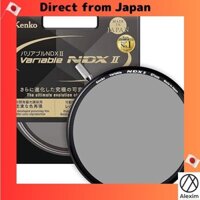 [Direct from Japan]Kenko Variable ND Filter Variable NDX II 67mm ND2.5-ND450 with Detachable Lever for Light Adjustment Neutral Grey 673041