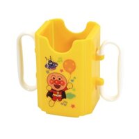 【Direct from Japan】
LEC Anpanman Paper Pack Holder - Yellow & Pink (Made in Japan)