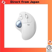 [Direct from Japan]Logitech Wireless Mouse Trackball Wireless M575OW Bluetooth Unifying 5-button windows mac iPad Battery life up to 24 months M575 Off White Domestic