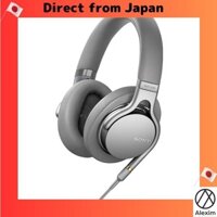 [Direct from Japan]Sony Headphones MDR-1AM2 S: High-Resolution Closed-Back Foldable Cable Detachable/Balanced Connection Φ4.4 Cable Included Remote/Microphone 2018 360 Reality Audio Certified Model Silver MDR-1AM2 S