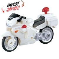 【Direct from Japan】Takara Tomy "Tomica No.4 Honda VFR800 White Police Motorcycle (Box)" Mini Car Toy for Boys 3 Years and Older, Boxed, Meets Toy Safety Standards ST Mark Certification TOMICA TAKARA TOMY
