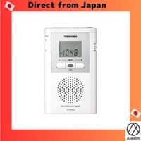 [Direct from Japan]Toshiba Wide FM/AM Pocket Radio TOSHIBA TY-SPR4-W