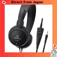 [Direct from Japan]Audio-Technica ATH-350TV wired headphones for TV with volume controller, black