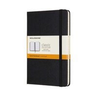 [Direct Japan] Moleskine Classic Notebook Hardcover Medium Size Black Horizontal Border QP050