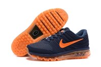 Discount 100% Original_Nike_Mens Air_Max_Fashion Casual Sneaker Breathable Sports Running_Shoes (Blue/Orange)*HOT Global Sales