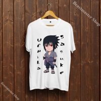 [DISCOUNT]💚 Áo Phông Uchiha Sasuke - Áo Phông Naruto - Sasuke T-Shirt - Team 7 T-Shirt siêu đẹp - USK-016
