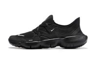 Discount Discount! Top Quality Original_Nike_Free RN 5.0 Mens Running_Shoes Breathable Outdoors Sneakers_Casual Sports Shoes All Black
