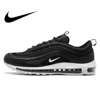 Discount Nike_Air_Max_97 Mens Breathable Running_Shoes Nike_Sports Sneakers__Breathable lightweight black