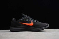 Discount Top Quality Original_Nike_Downshifter 9 Mens Running_Shoes Sneakers_Breathable Outdoor Sports Shoes Black Orange AQ7486-008