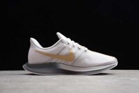 Discount Top Quality Original_Nike_ZOOM_Pegasus 35 Turbo Mens Breathable Running_Shoes Casual Sports Shoes Sneakers_Grey/White/Gold AJ_4114-002