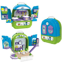 DISNEY Bộ ba lô đồ chơi nhà bếp Disney Pixar Lotso, Bộ đồ chơi nhập vai LT008-996A