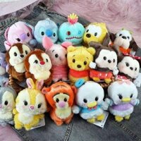 Disney Cùng Phong Cách Eeyore Donkey Móc Khóa Heo Con Dễ Thương Mặt Dây Chuyền Hoạt Hình Mickey Mặt Dây Chuyền Q Phiên Bản Búp Bê Vịt Donald Pooh Shin-Chan Mặt Dây Chuyền Stitch Búp Bê Disney Móc Khóa Ngộ nghĩnh Mặt Dây Chuyền