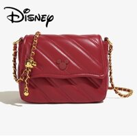 Disney Disney Chính Thức Chính Thức mickey Series Cloud Túi Rượu Vang Đơn Giản Túi Đeo Vai Màu Đỏ Dây Xích Có Thể Điều Chỉnh Thời Trang Niche Ánh Sáng Sang Trọng Túi Messenger Hộp Quà Tặng Bao Bì BMK-71229R