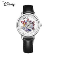 Disney Đồng Hồ Thạch Anh Chống Thấm Nước Hình Người Nhện marvel Vui Nhộn Cho Học Sinh