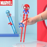 Disney Đũa Tập Ăn Tay Phải Hình Spiderman Captain America Cho Bé