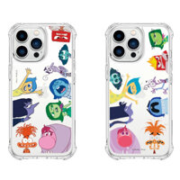 Disney Inside Out 2 - ốp lưng họa tiết trong suốt tương thích cho iphone 16 15 14 13 12 11 pro max s24 s23 s22 s21 ultra plus fe note 20 10 lo âu vui vẻ