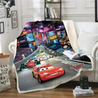 Disney Lightning McQueen 95, Car Baby Plush Blanket, Cars Blanket, Bedding for Boys Girls, Children Gifts Quilt Blanket Blanket for Bedroom Living ...