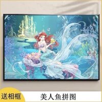 Disney Nàng Tiên Cá Công Chúa Ghép Hình Hoạt Hình Chữa Bệnh Series 1000 Miếng Người Lớn Giải Nén Trẻ Em Quà Tặng Học Sinh Tiểu Học 2.28