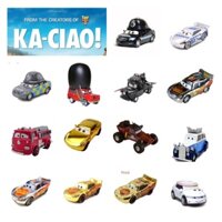 Disney Pixar Cars 2 Lightning McQueen Top Hat Mater 1: 55 Diecast Xe Hợp Kim Kim Loại Xe Mô Hình Bé Trai Đồ Chơi Trẻ Em Sinh Nhật
