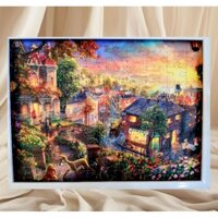 🍬DISNEY PUZZLE XẾP HÌNH GỖ 300 MIẾNG - PERFECT DATE tại Thị trấn cổ tích