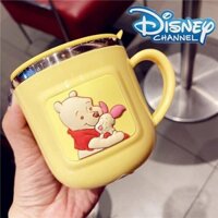 Disney Trẻ Em 3D Ăn Sáng Sữa Cốc Học Sinh Tiểu Học Thép Không Gỉ 316 Có Cân Pha Sữa Bột Đậu Nành Sữa Nước