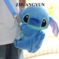 Disney Túi Đeo Chéo Hình Stitch Nhồi Bông Đáng Yêu