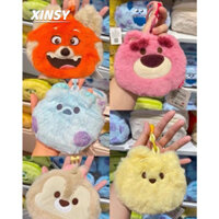Disney Ví Đựng Tiền Xu Hình Gấu pooh / Cáo Nhồi Bông 14 X 14 Xinh Xắn