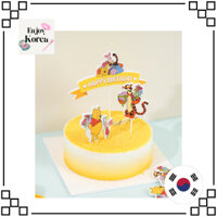 [Disney] WINNIE THE POOH CAKE TOPPER 3 chiếc