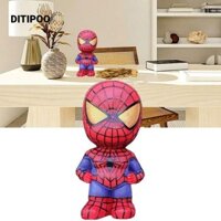 Ditipoo Người Nhện Heo Đất, Đồ Trang Trí Hình Lớn Đồng Xu Heo Đất, Thay Đổi Hộp Hoạt Hình Vẽ Tay Đồ Chơi Trẻ Em Hộp Bảo Quản Đồng Xu