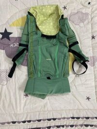 Địu Aprica Colan bigi thanh lý màu xanh