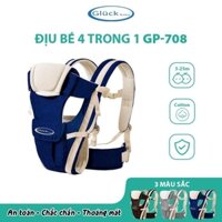 Địu Bé 4 Trong 1 Glück Baby – GP708 (Màu Xanh)