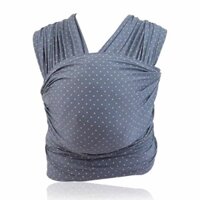 Địu cho bé Ergobaby Aura Baby Wrap - Coral Dots