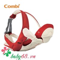 Địu Combi 4 cách Premium breezing màu đỏ