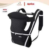 Địu đa năng 4 tư thế Aprica Pitta cho bé sơ sinh, đai địu trẻ em an toàn đúng tư thế - Monnie Kids