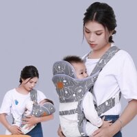 Địu đa năng cho bé bốn mùa thoáng khí QM632