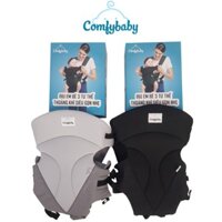 Địu em bé 3 tư thế có đỡ cổ sơ sinh - THOÁNG KHÍ-CHỐNG GÙ cho bé ComfyBaby CF-BK010 hàng chính hãng - bảo hành 12 tháng