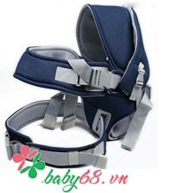 Địu em bé 6 tư thế Baby Carrier CA5001 màu xanh