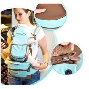 Địu em bé bốn mùa 8 tư thế đa năng có ghế ngồi ibelibaby 507 -AL