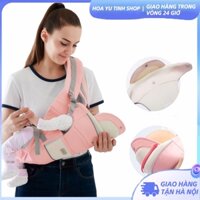 Địu em bé có đỡ cổ chống gù Gabesy dễ chịu địu nằm ngồi 13 tư thế ngăn đựng đồ rộng rãi cho bé từ 0-40 tháng