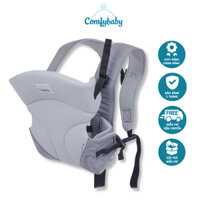 Địu Em Bé ComfyBaby Trợ Lực 3 Tư Thế CF-BK010, Chất liệu vải air mesh thoáng khí, hàng chính hãng