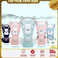 Địu em bé đa năng 4 tư thế [có ghế chống gù cho bé] địu trẻ em