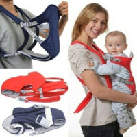 Địu em bé đa năng 4 tư thế có đỡ cổ cho bé từ 0-36 tháng tuổi, Địu gọn nhẹ đi xe máy