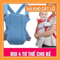 Địu em bé địu bé 4 tư thế cho bé 💖  - MTT Mart