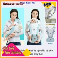 Địu em bé loại xịn đa chức năng có ghế ngồi, đai địu 12 tư thế cho cả trẻ sơ sinh, điệu trẻ em có bệ ngồi